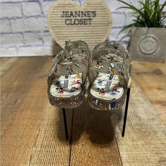 Adult Melissa Possession + Disney’s Mickey & Friends Sandal size 8 clear - Picture 6 of 8